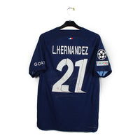2023/24 - PSG - L.Hernandez #21 (L) [MATCH ISSUE vs Newcastle] *signé*