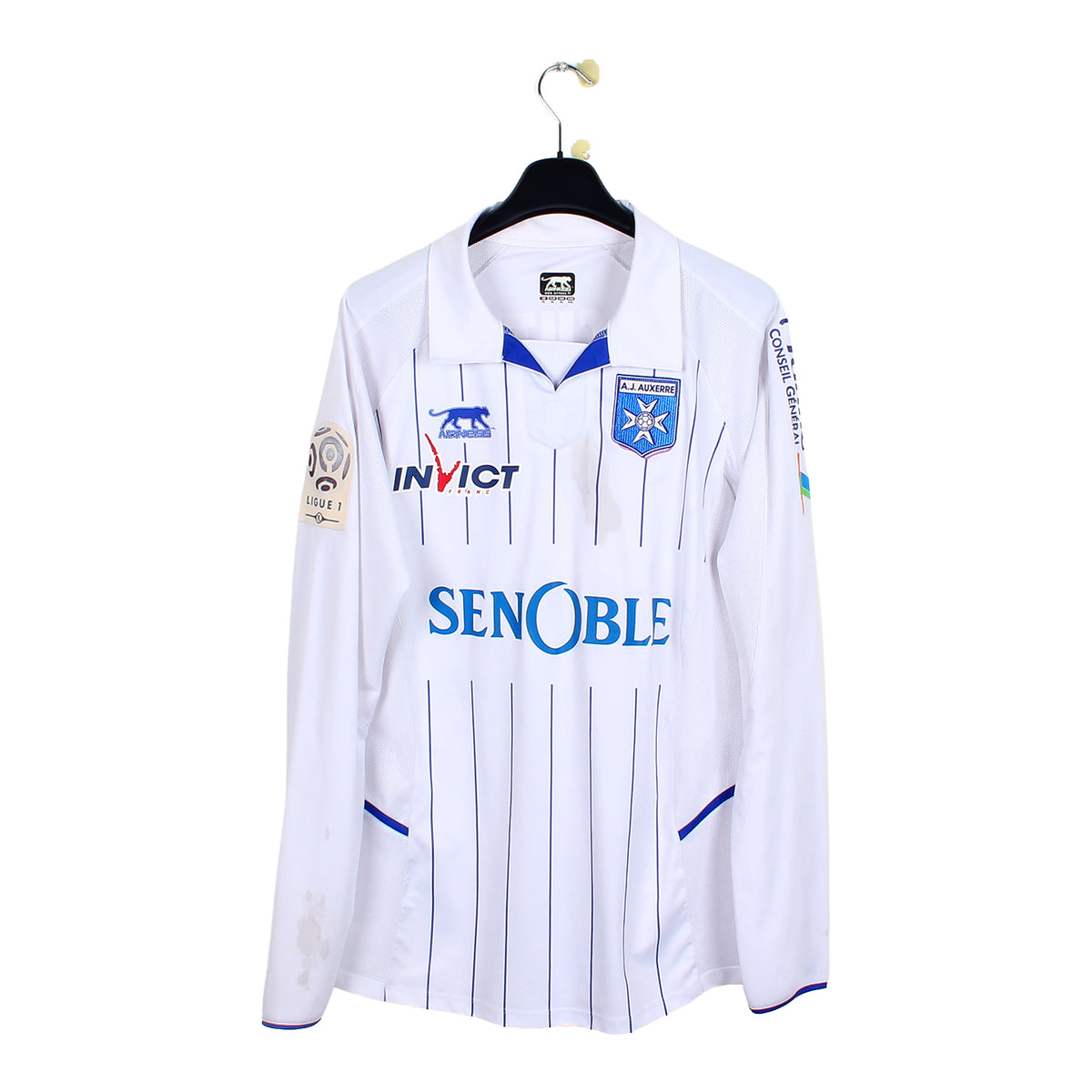2010/11 - Auxerre - Grichting #4 (XL) [USED vs OM]