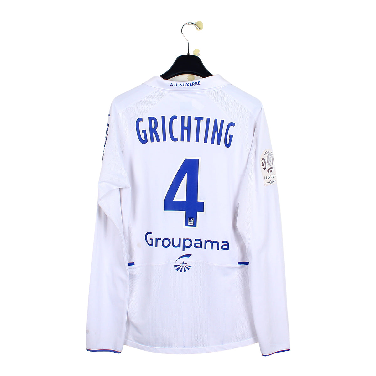 2010/11 - Auxerre - Grichting #4 (XL) [USED vs OM]