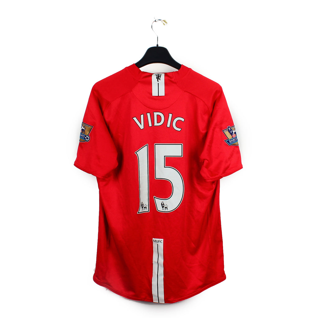 2007/09 - Manchester United - Vidic #15 (L)