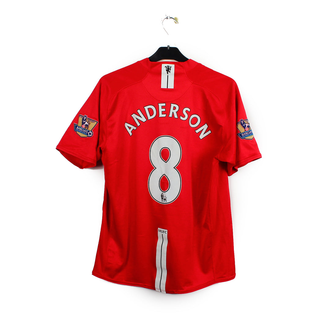 2007/09 - Manchester United - Anderson #8 (L)