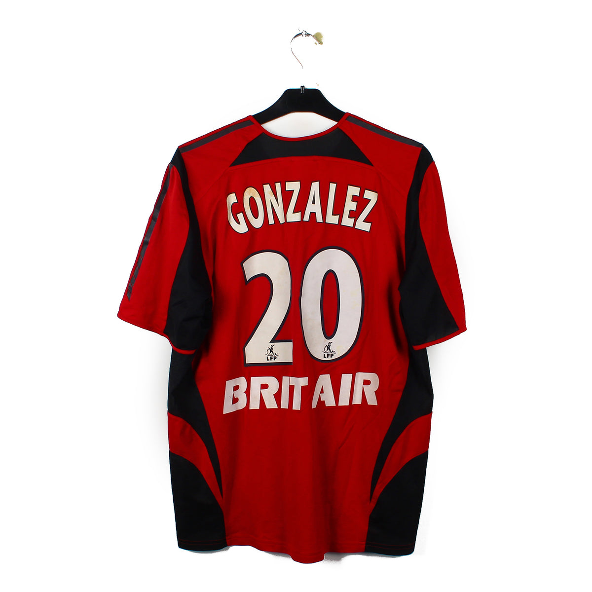 2005/06 - Guingamp - Gonzalez #20 (L) [MATCH ISSUE]