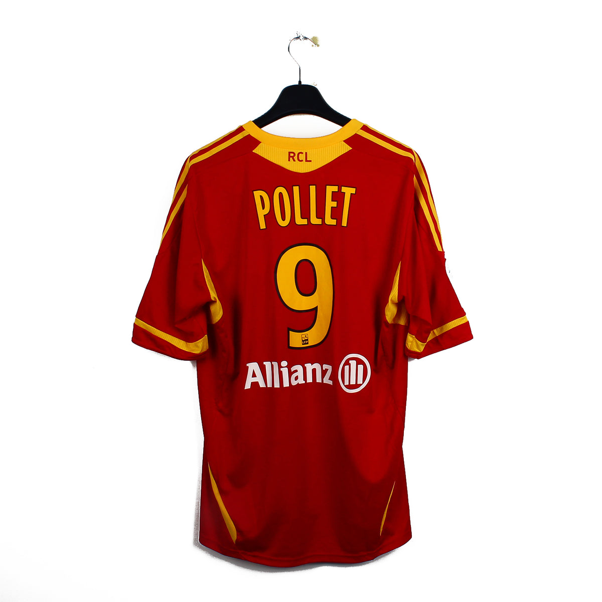2011/12 - RC Lens - Pollet #9 (XL) [MATCH ISSUE]