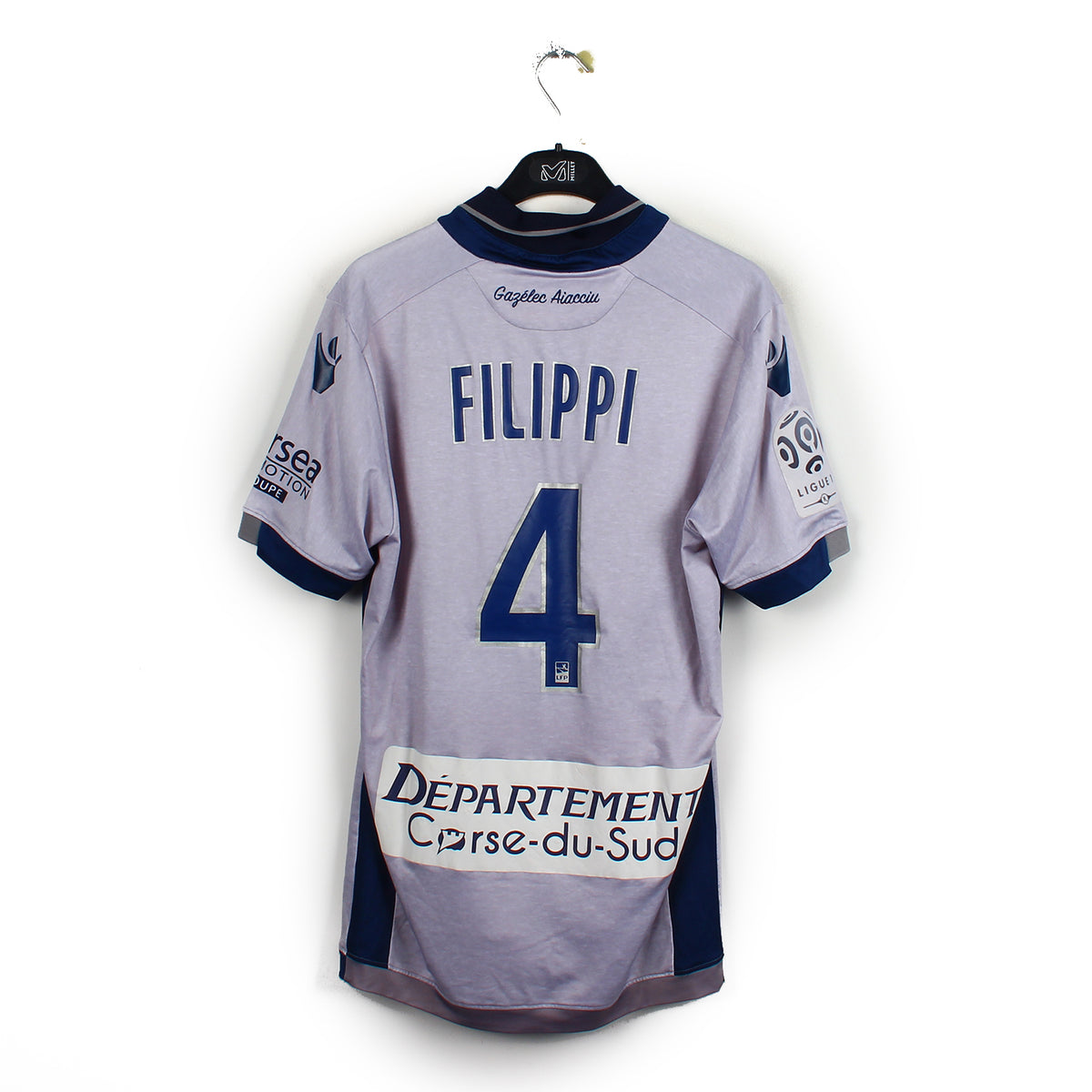 2015/16 - Gazelec Ajaccio - Filippi #4 (2XL) [MATCH ISSUE]