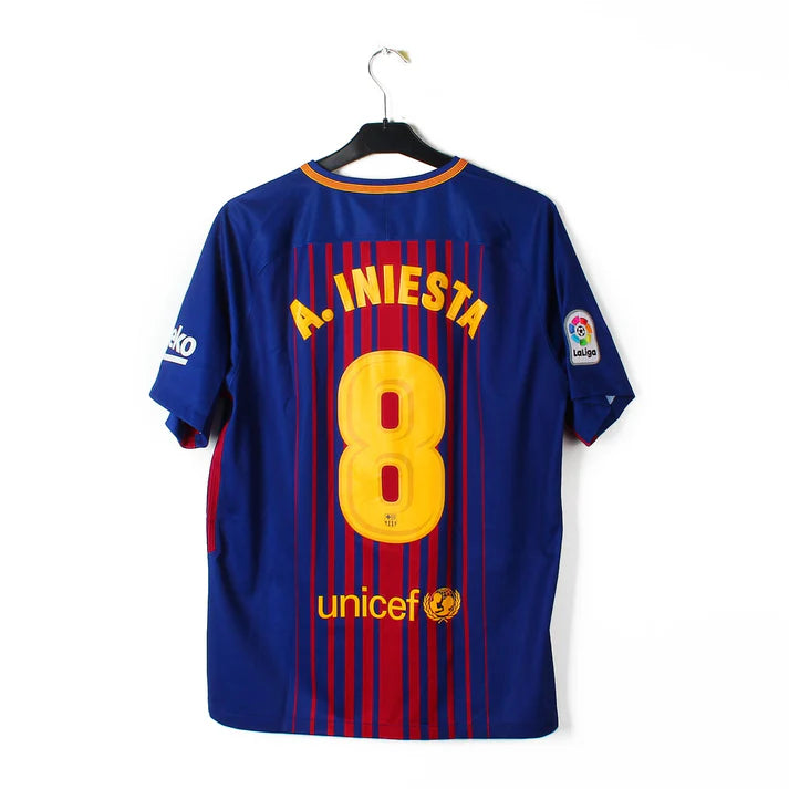 2017/18 - Barcelone - Iniesta #8 (M)