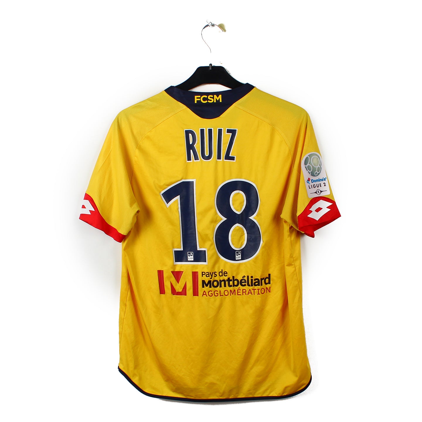 2016/17 - Sochaux Montbéliard FC - Ruiz #18 (L) [MATCH ISSUE]