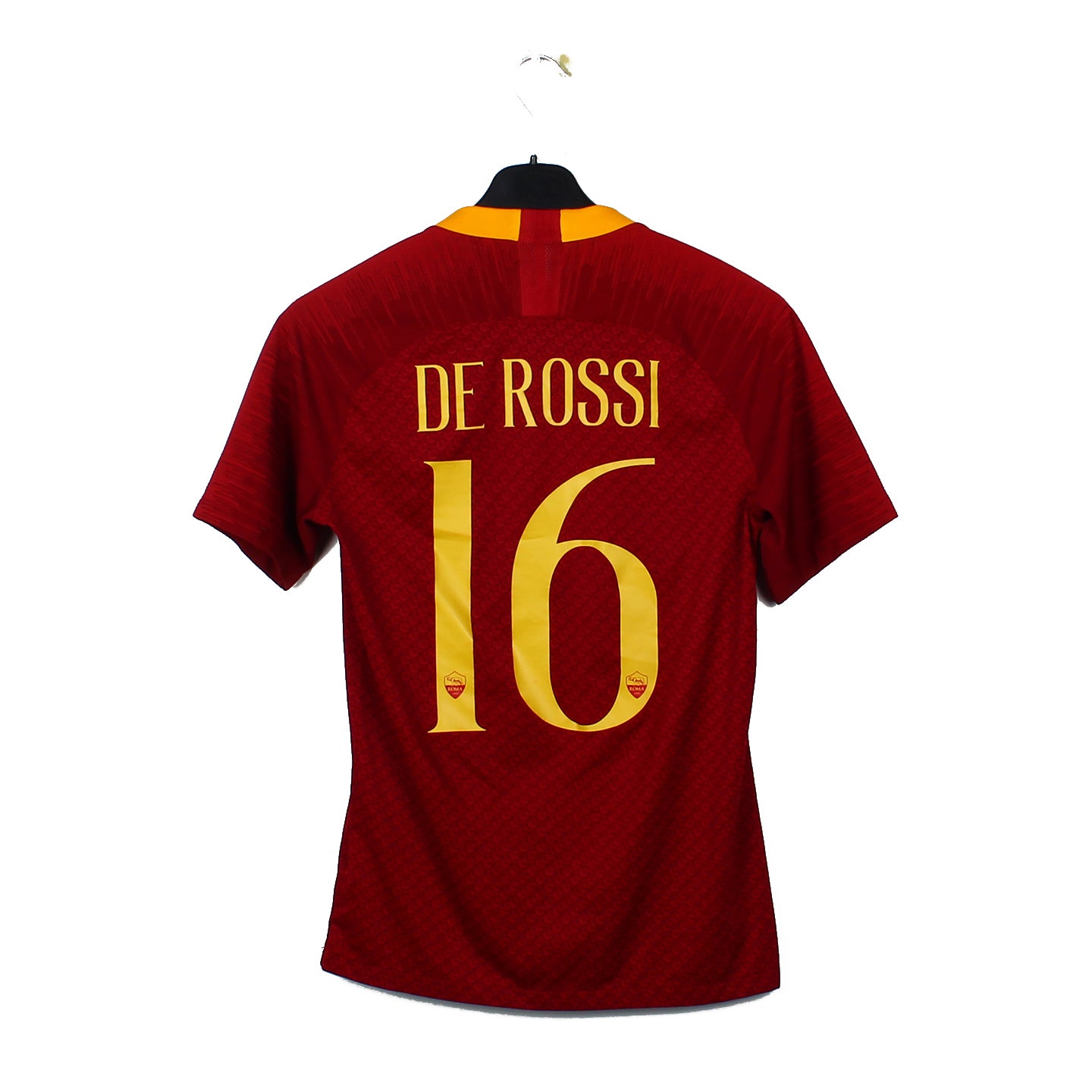 Copa Maillot rétro AS Rome De Rossi 27 domicile 2001-2002 (flocage fan style Copa Maillot rétro AS Rome De Rossi 27 domicile 2001-2002 (flocage fan style