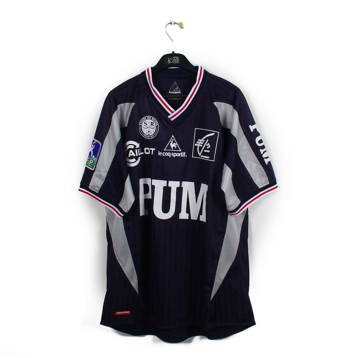2002/03 - Stade de Reims - François #7 (XL) [MATCH ISSUE]