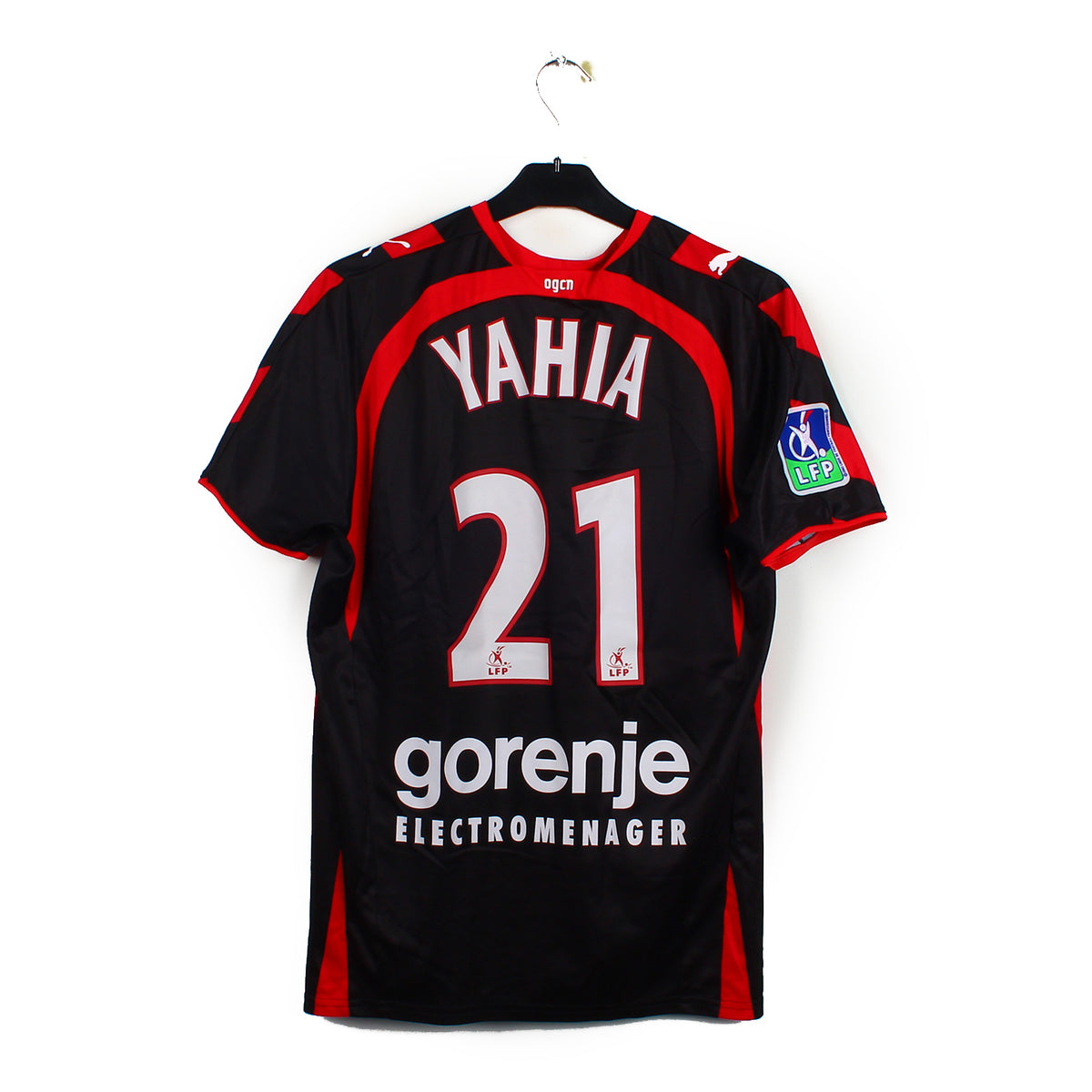 2006/07 - Nice OGC - Yahia  #21 (L) [MATCH ISSUE]