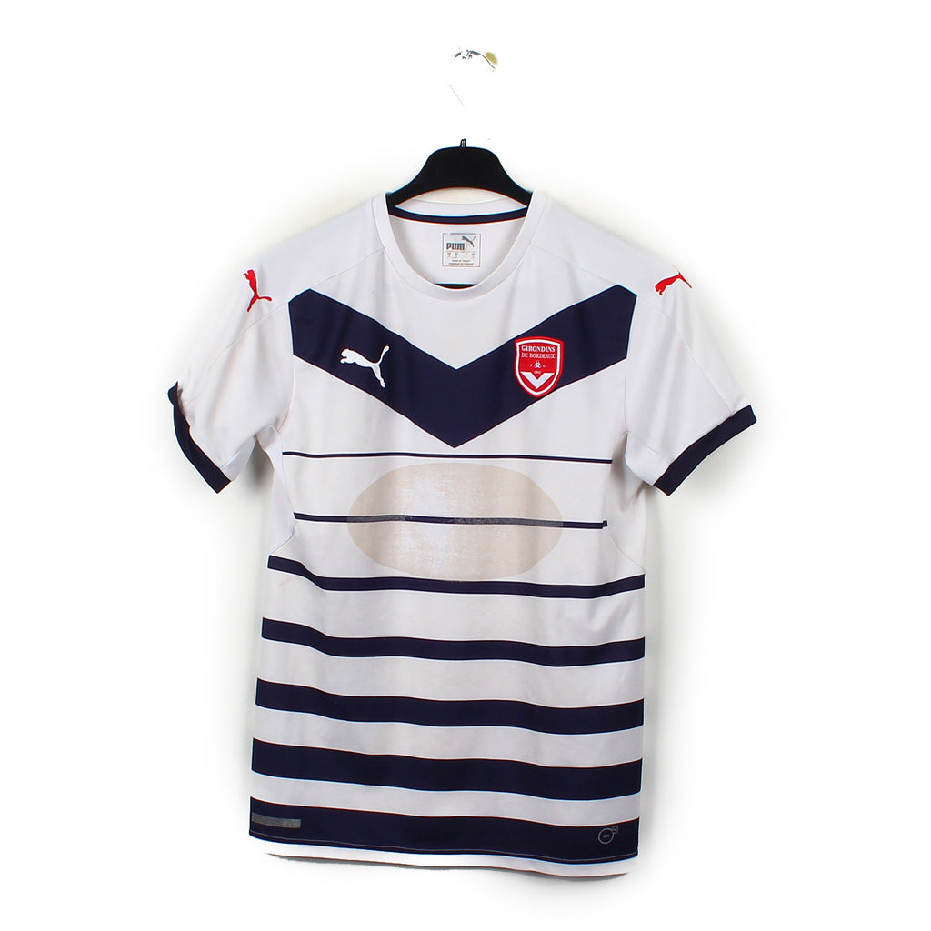 Fanion Vintage Girondins De Bordeaux Avec Mini Maillot, Collection Football