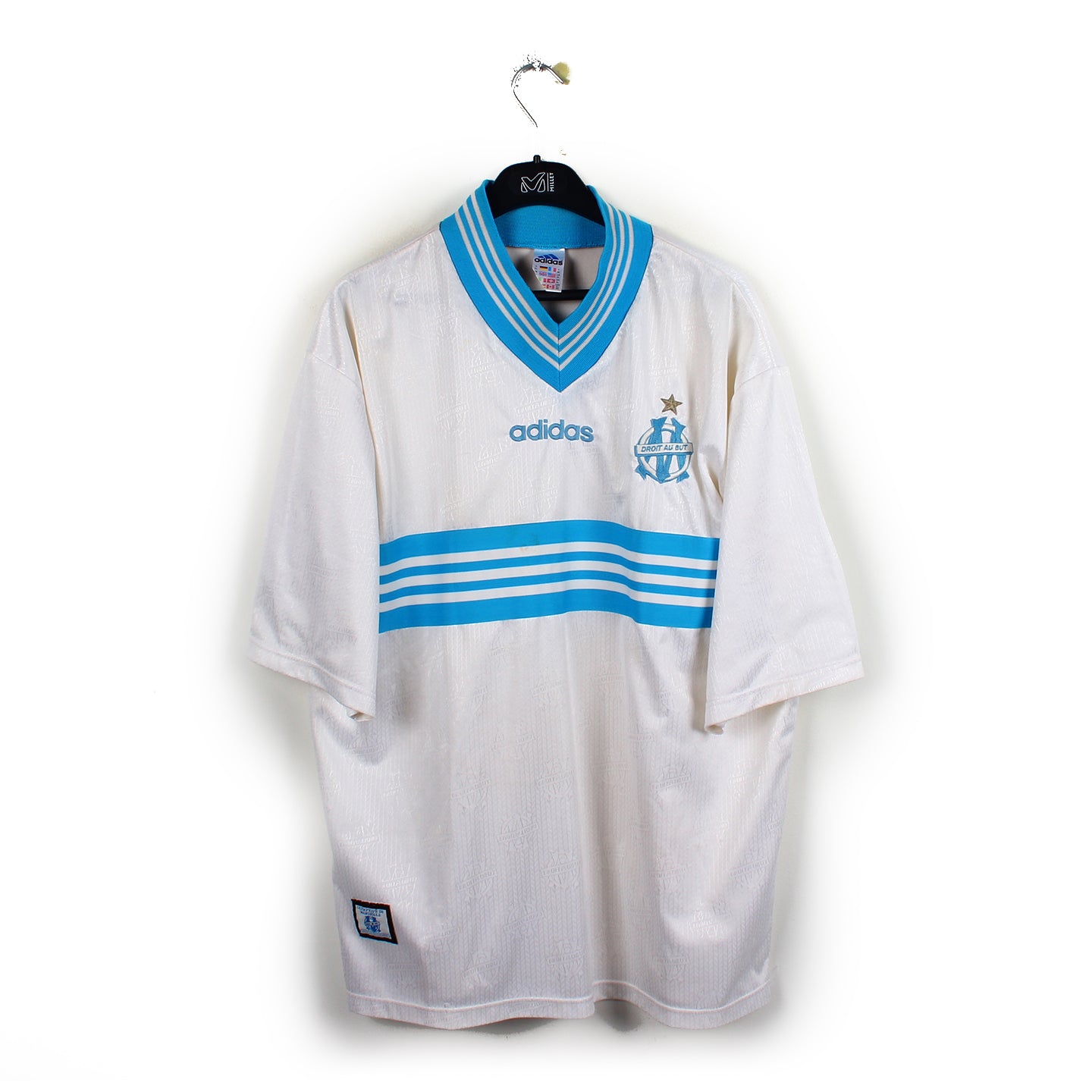 Maillot Olympique de Marseille 1996/1997 Gravelaine M - OM 97 Maillot Olympique de Marseille 1996/1997 Gravelaine M - OM 97