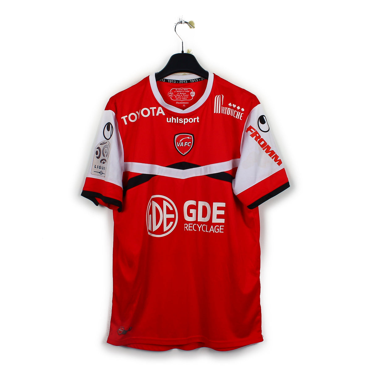 2013/14 - Valenciennes FC - Letallec #19 (L) [MATCH ISSUE]