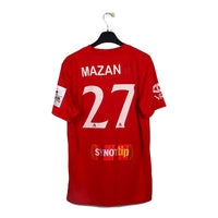 2011/13 - Futbolovy klub Trencin - Mazan #27 (L) [MATCH ISSUE] *signé*