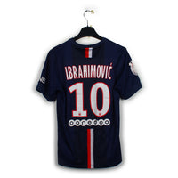 2014/15 - PSG - Ibrahimovic #10 (S)