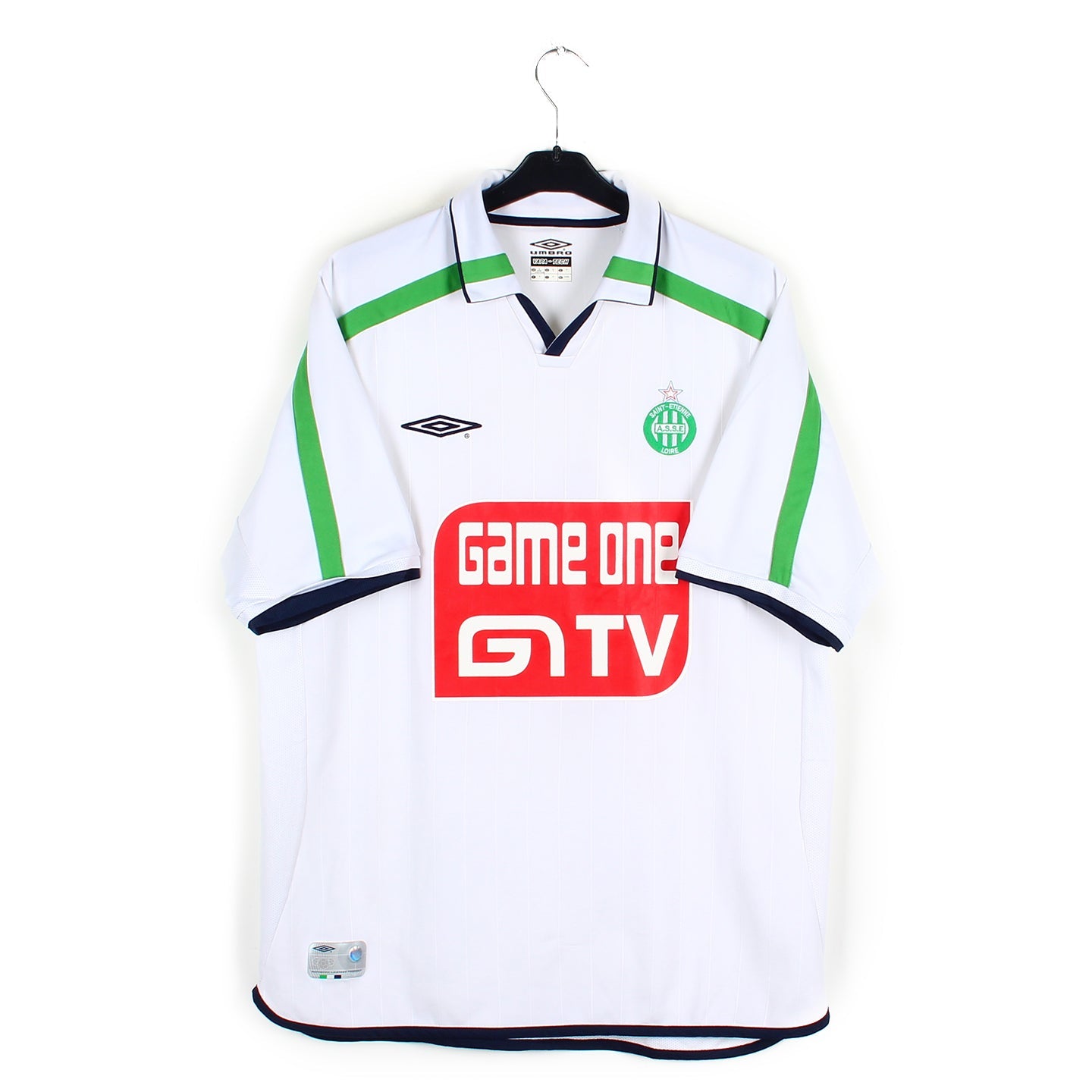 Maillot AS Saint Etienne ASSE Duarig Entrainement Jersey Les verts vintage - L Maillot AS Saint Etienne ASSE Duarig Entrainement Jersey Les verts vintage - L