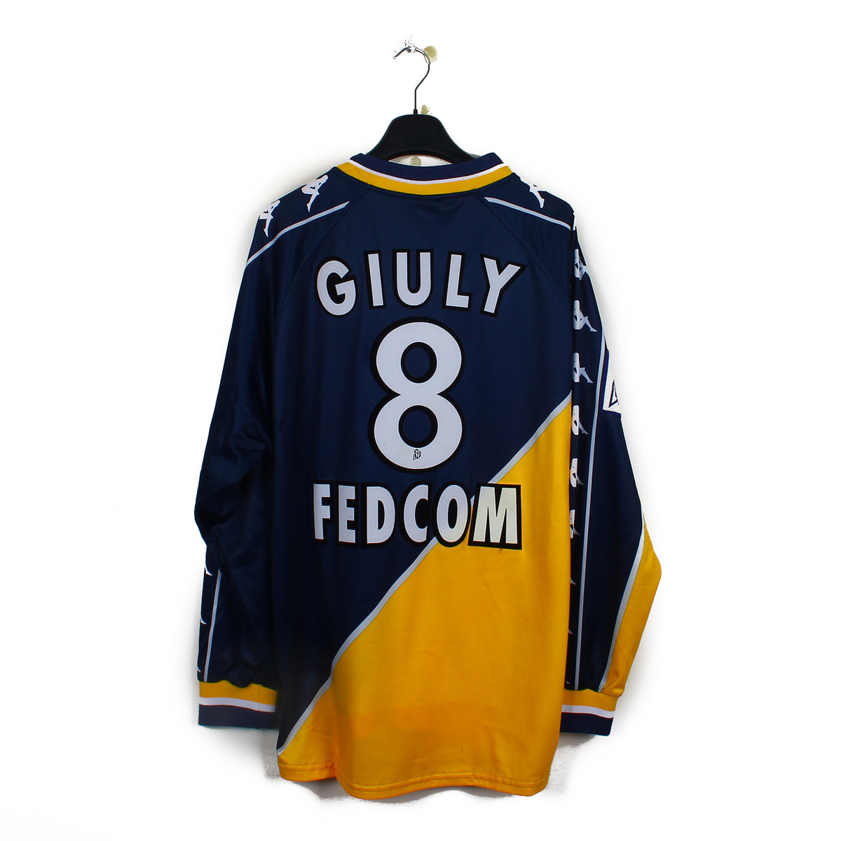 1999/00 - AS Monaco - Giuly #8 (XL) [MATCH ISSUE]