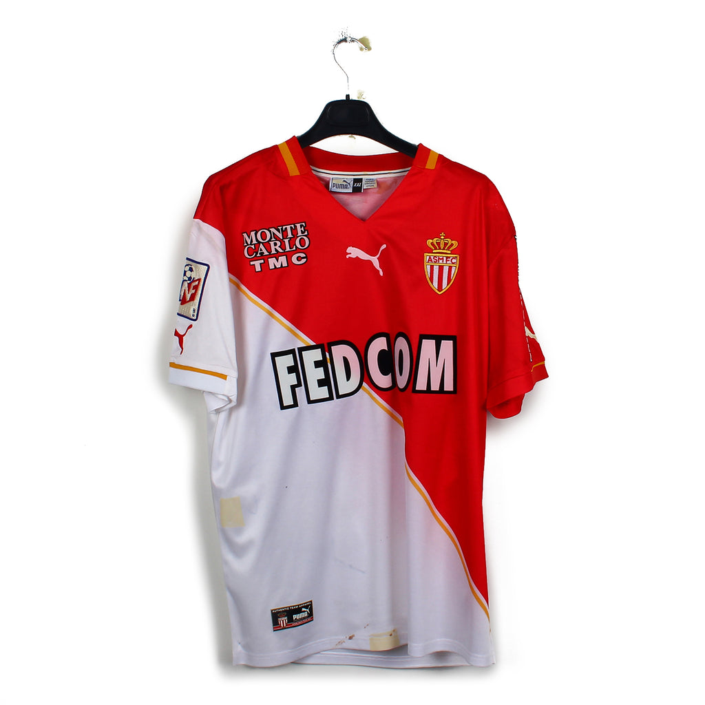 2001/02 - AS Monaco - Nonda #18 (2XL) [MATCH ISSUE] *signé*