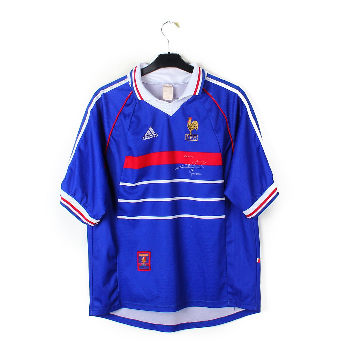 Maillot De Gardien Adidas Equipe De France Barthez N°16, Saison 1998-1999 - Vintage Collector
