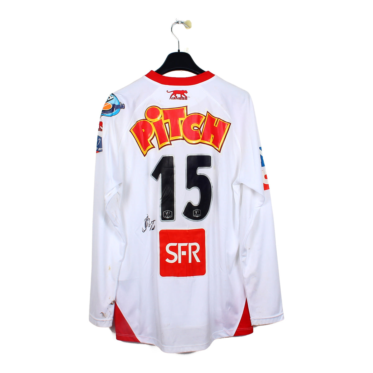 2007/08 - LOSC - Obraniak #15 (XL) [WORN] *signé*