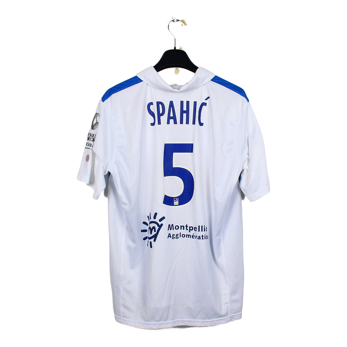 2010/11 - Montpellier - Spahic #5 (L) [WORN] *signé*