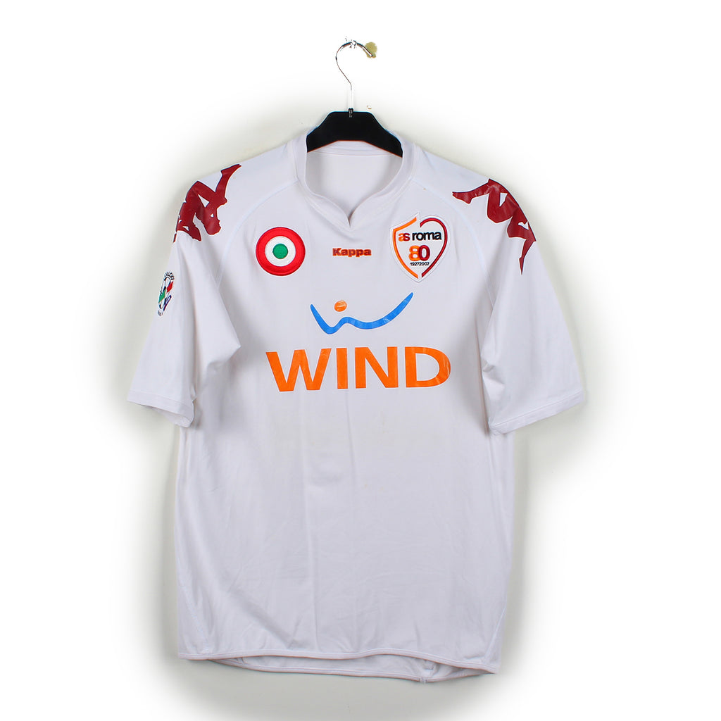 2007/08 - AS Roma - Mancini #30 (2XL) *80 ans*