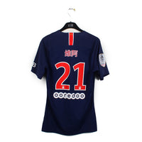 2018/19 - PSG - Weah #21 (M) [MATCH ISSUE] *signé*