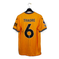 2023/24 - Wolverhampton - Traore #6 (M) [MATCHWORN] *coffret* *signé*