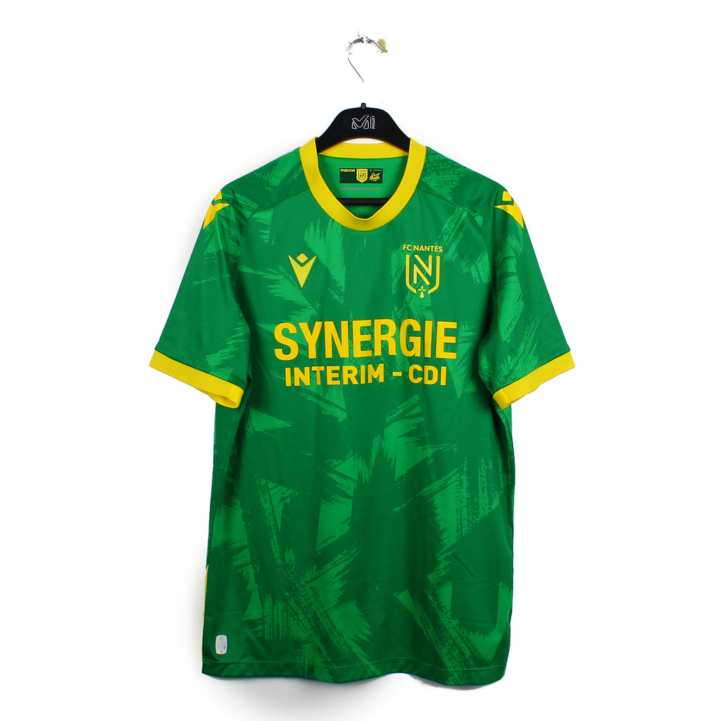Maillot FC Nantes porté par Maxime Dupé 2014/2015 Maillot FC Nantes porté par Maxime Dupé 2014/2015
