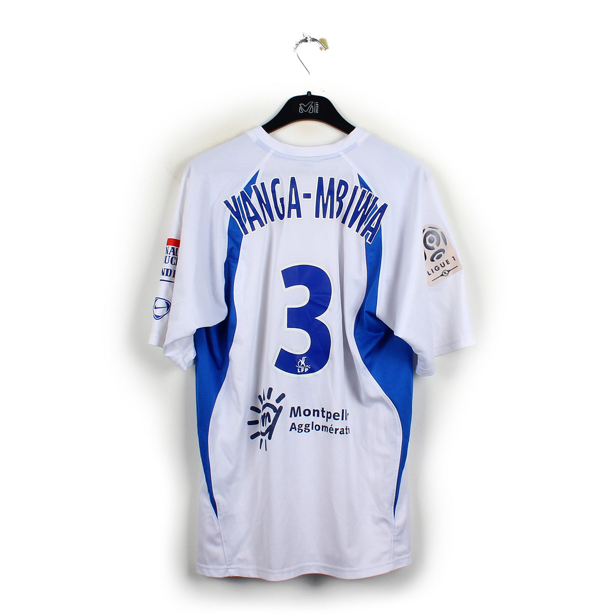 2009/10 - Montpellier - Yanga-Mbiwa #3 (L) [MATCH ISSUE]