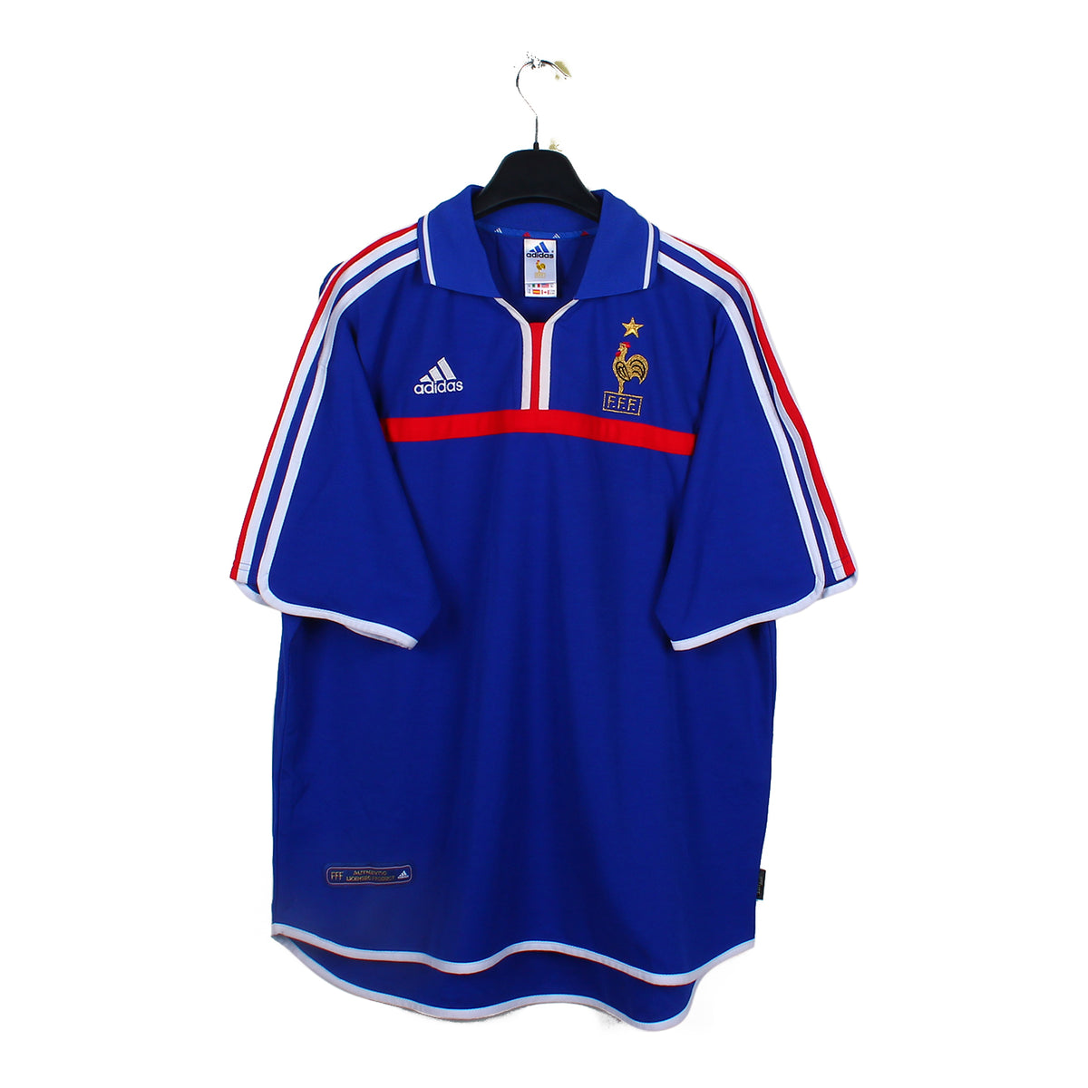 2000 - Equipe de France - Zidane #10 (XL) *signé*