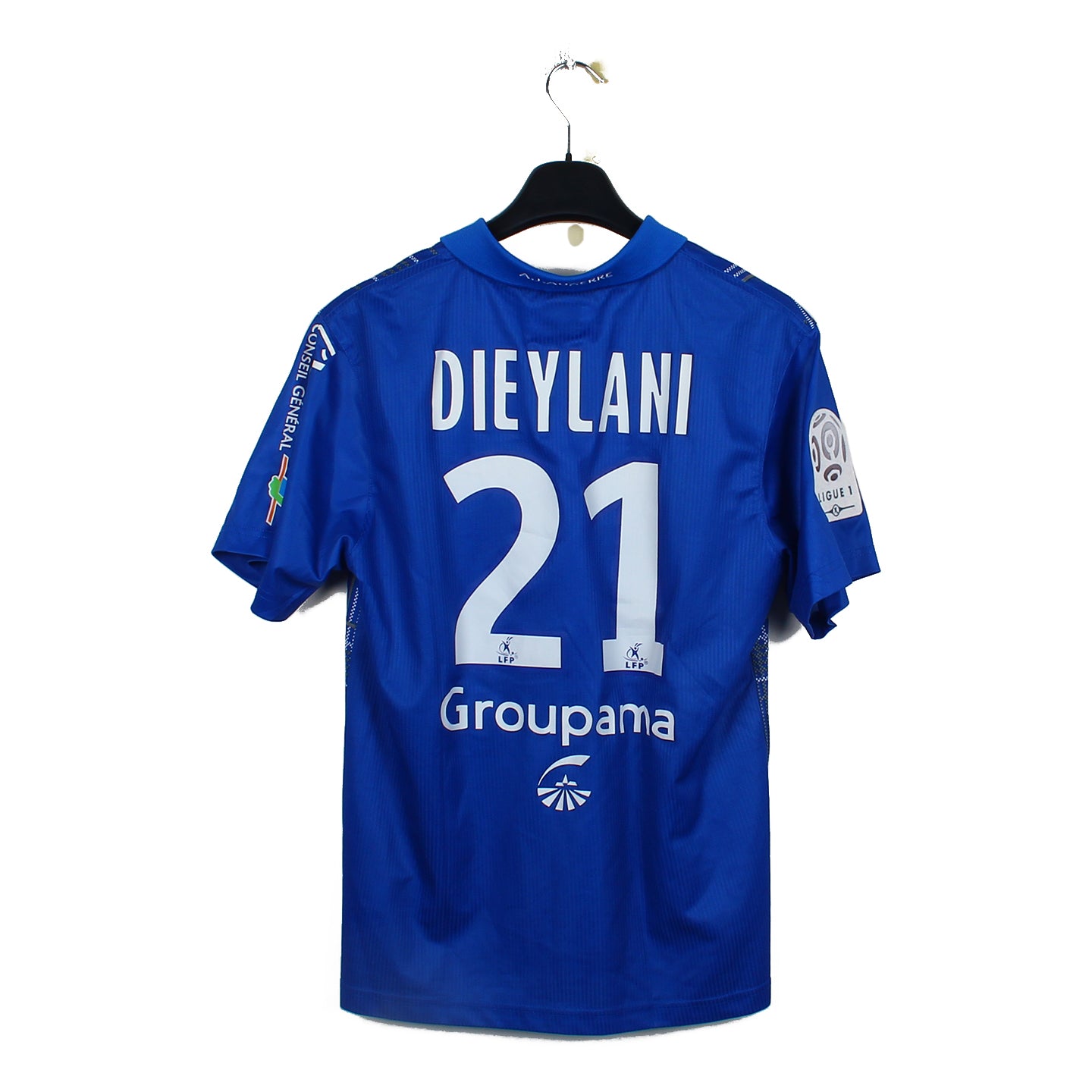2010/11 - Auxerre - Dieylani #21 (L) [MATCH ISSUE]