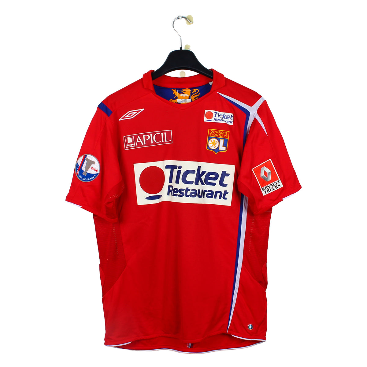 2006/07 - OL - Juninho #8 (L) [WORN]