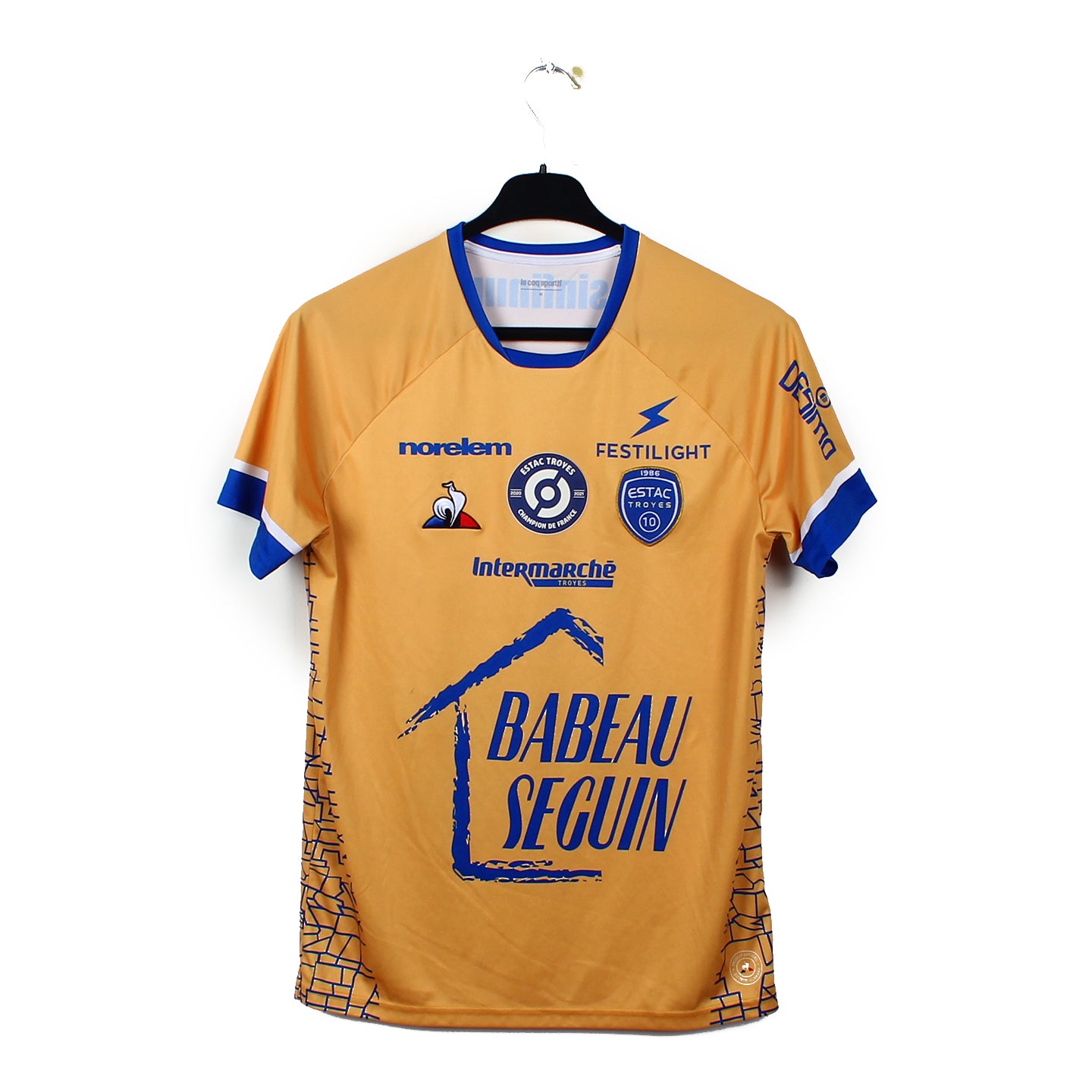 Maillot Duarig Gardien Porté Entrainement #50 Estac Troyes Goal Vintage - XL Maillot Duarig Gardien Porté Entrainement #50 Estac Troyes Goal Vintage - XL