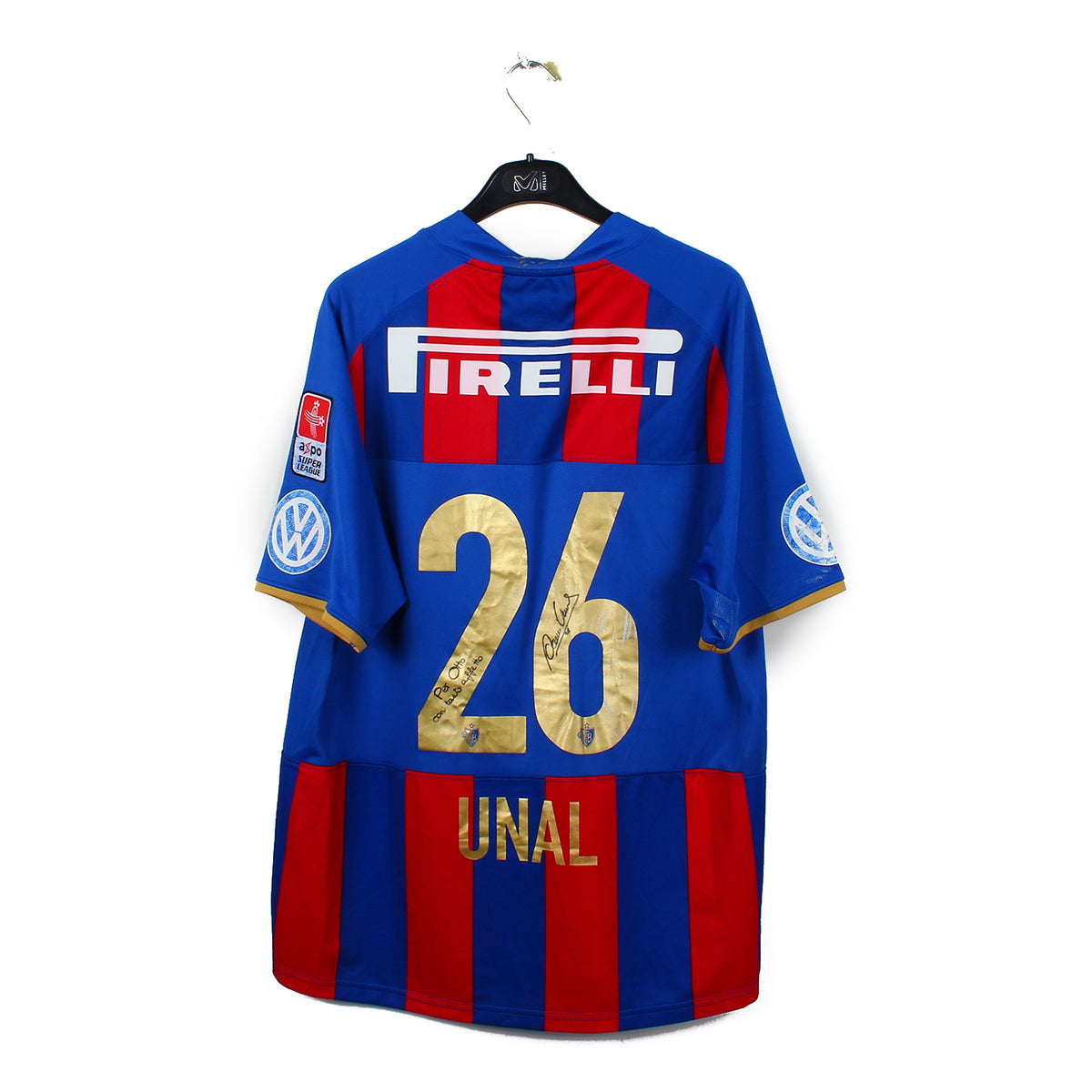 2008/10 - Bâle FC - Unal #26 (L) [MATCH ISSUE] *signé*