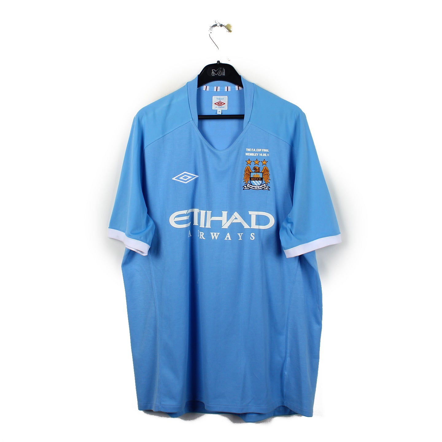 2010/11 - Manchester City - Silva #21 (2XL) *F.A Cup Final*