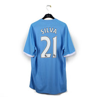2010/11 - Manchester City - Silva #21 (2XL) *F.A Cup Final*