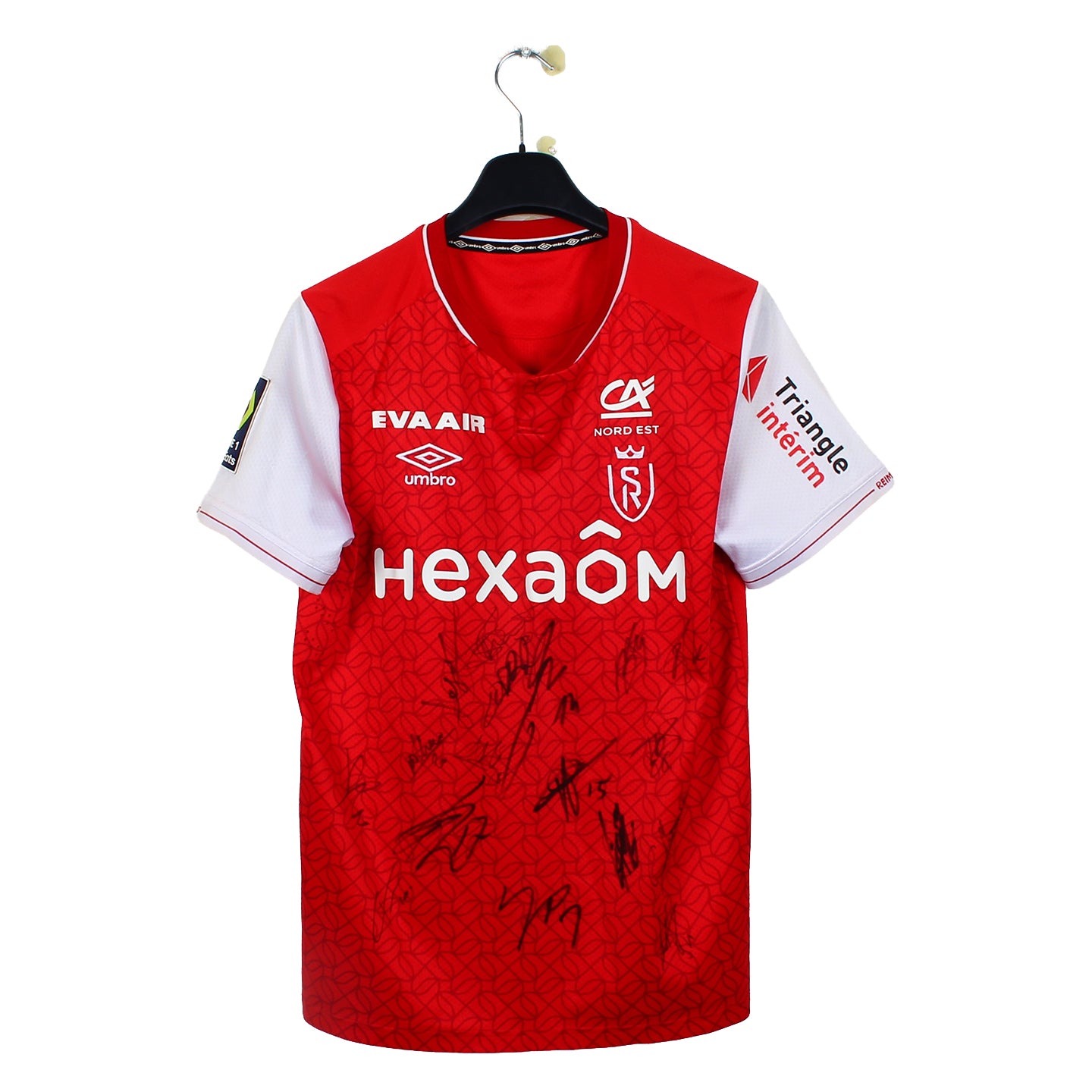 2023/24 - Stade de Reims - T.Teuma #10 (M) [MATCH ISSUE] *signé*