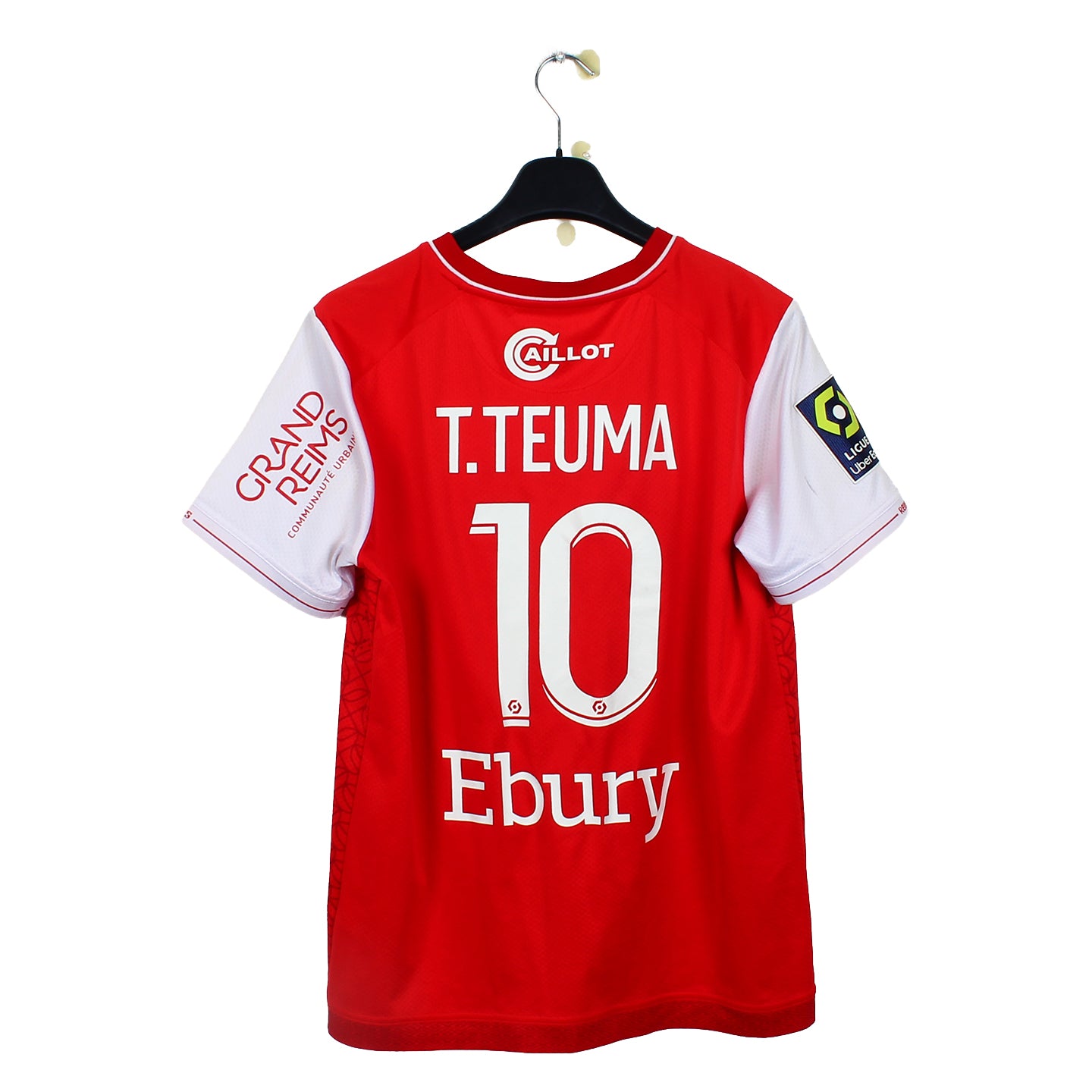 2023/24 - Stade de Reims - T.Teuma #10 (M) [MATCH ISSUE] *signé*