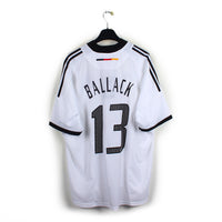 2002/04 - Allemagne - Ballack #13 (2XL) *signé*