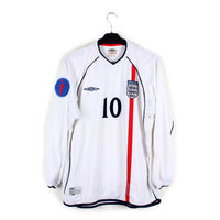 2001/03 - Angleterre - Donnelly #10 (XL) [MATCHWORN]