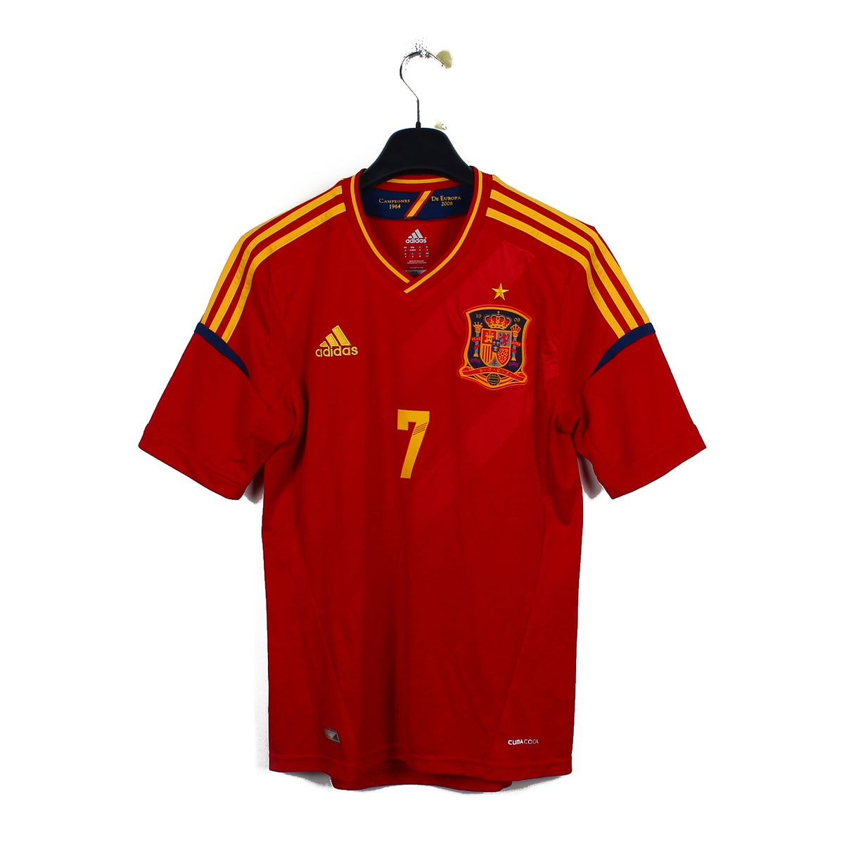 2012 - Espagne - David Villa #7 (S)