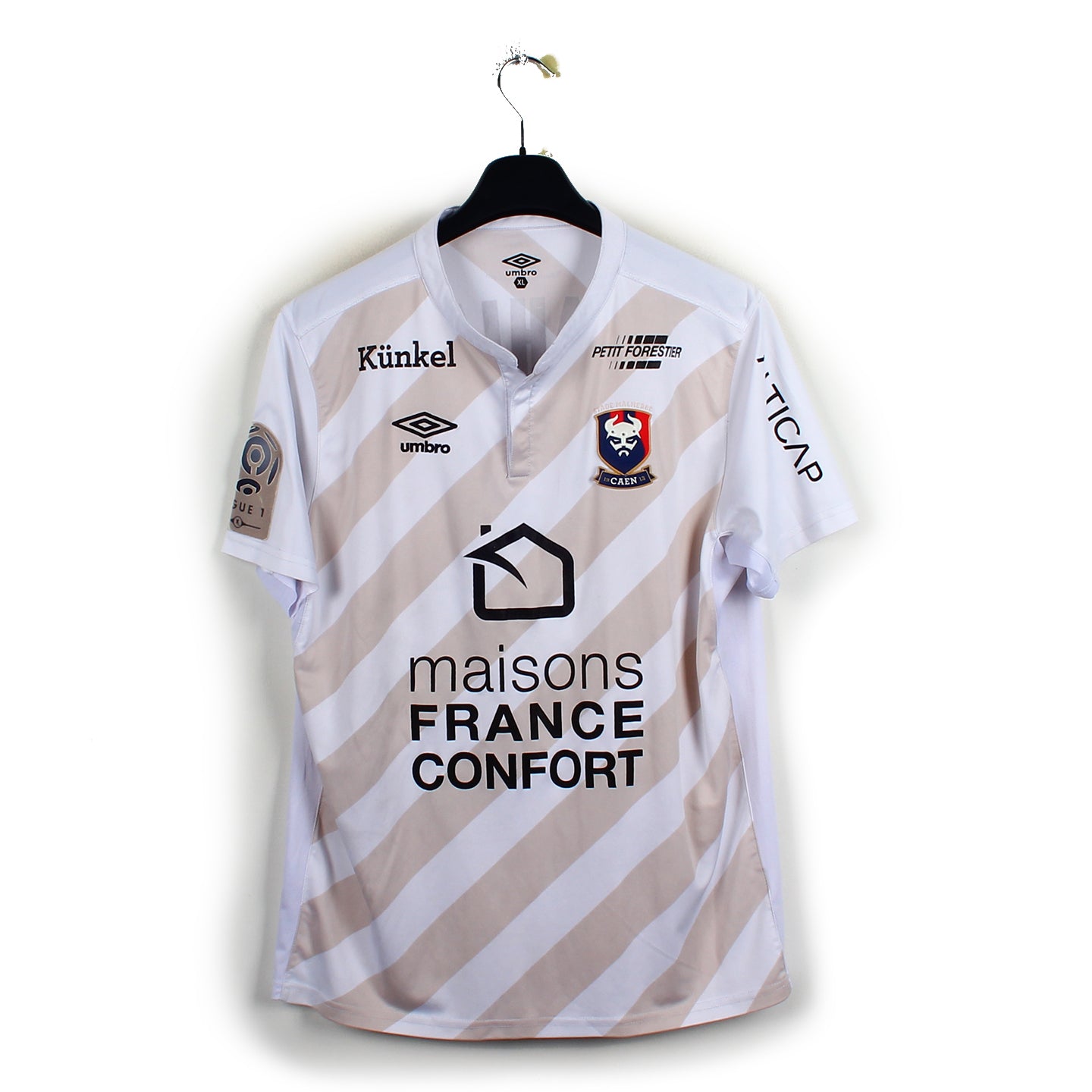 2016/17 - Stade Malherbe Caen - Yahia #5 (XL) [MATCH ISSUE]