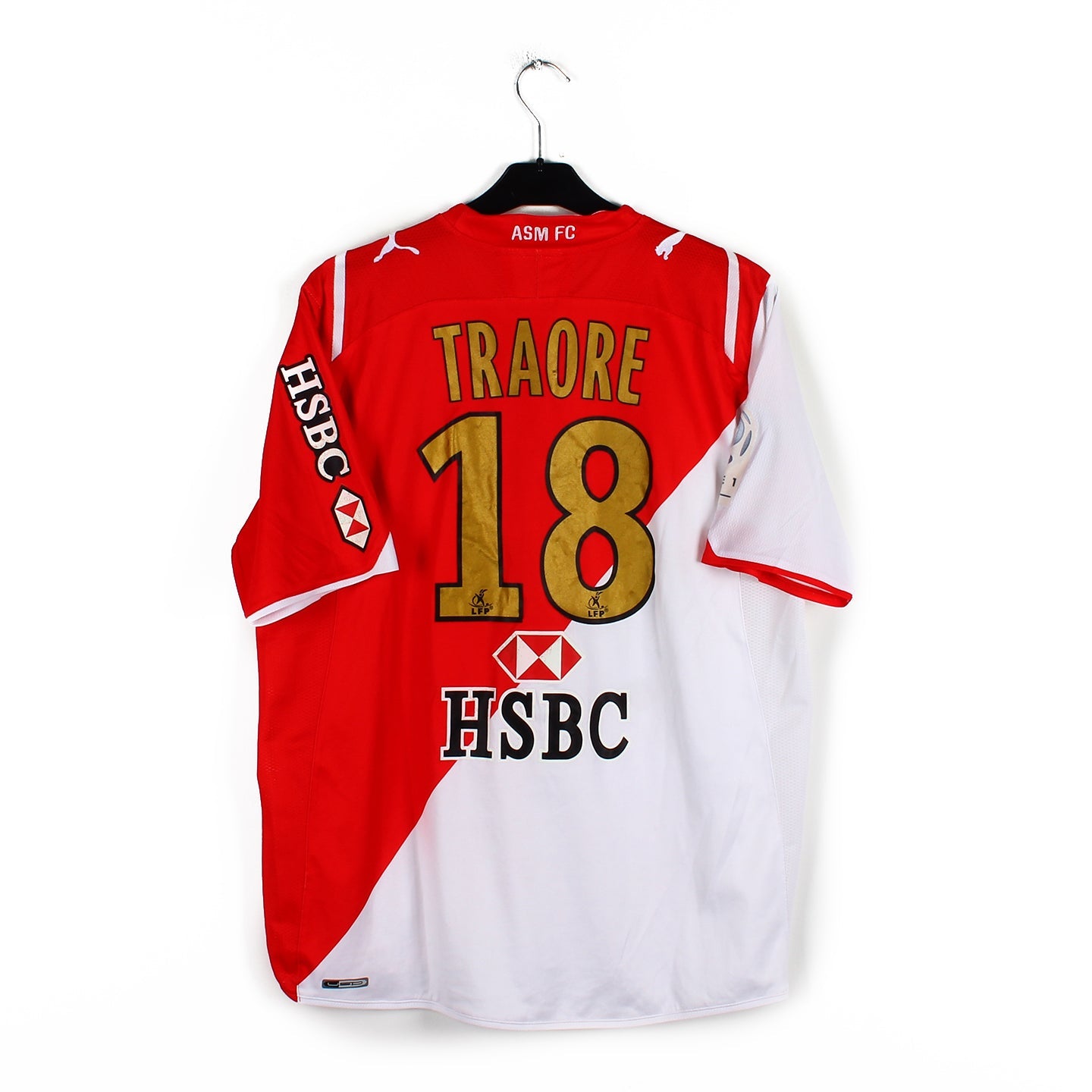 2009/10 - AS Monaco - Traoré #18 (XL) [MATCH ISSUE]