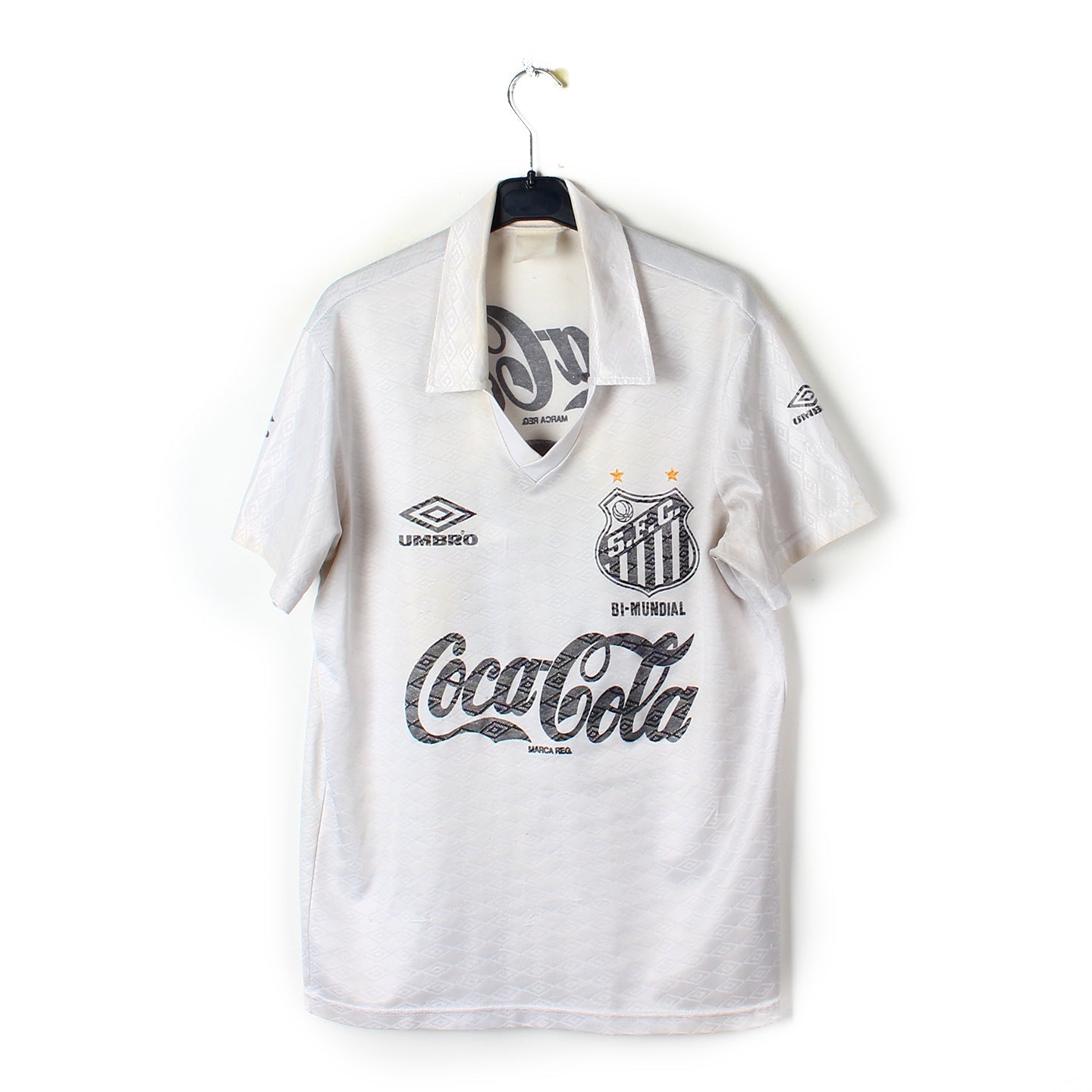 Umbro Maillot de Foot Santos Home Homme Blanc Umbro Maillot de Foot Santos Home Homme Blanc