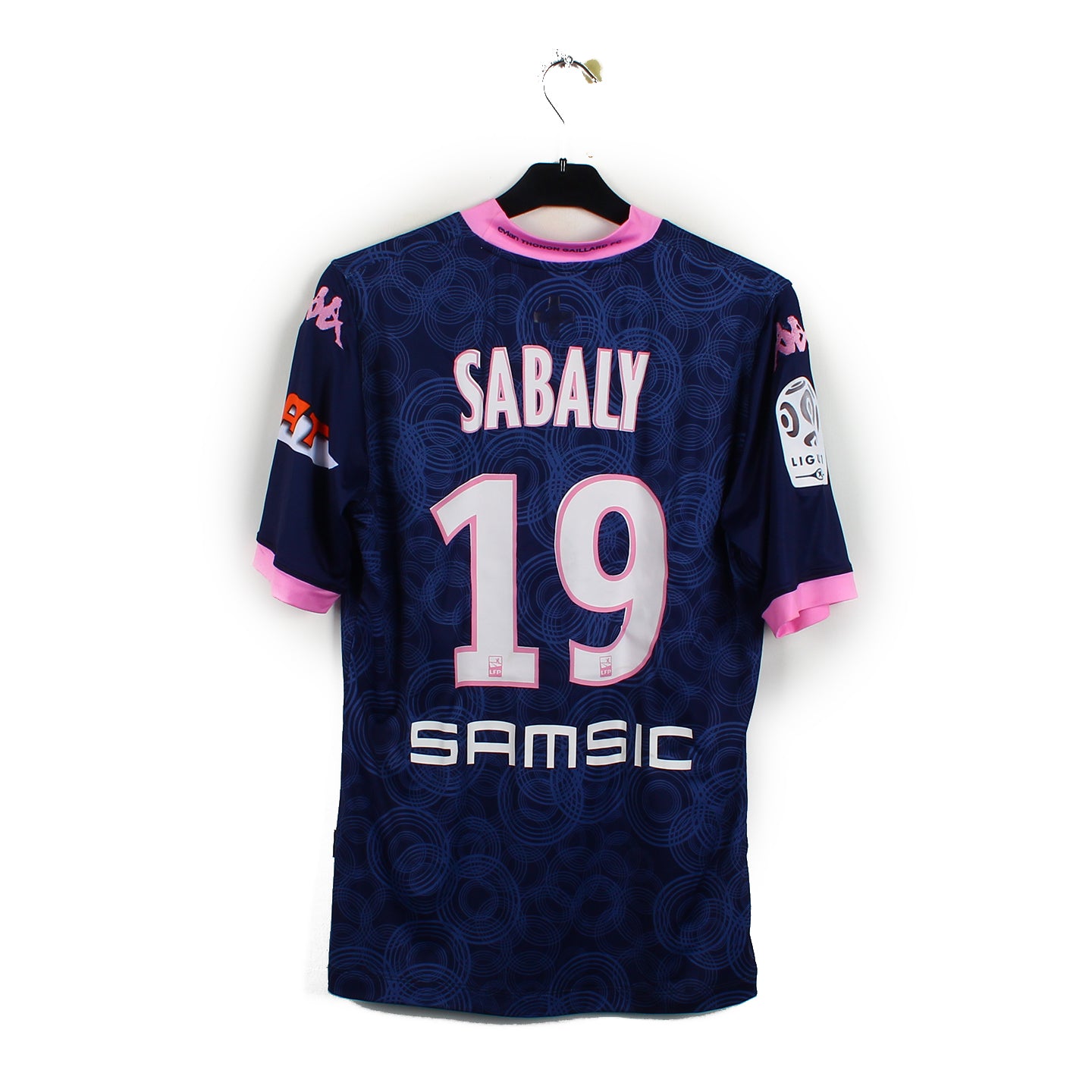 2013/14 - Evian Thonon Gaillard - Sabaly #19 (L) [MATCH ISSUE]