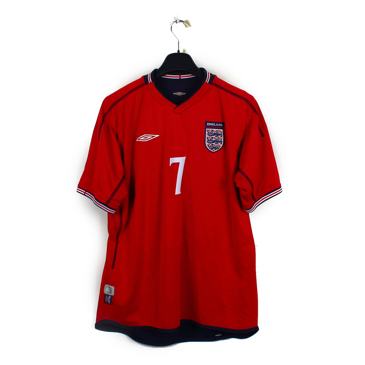 2002/04 - Angleterre - Beckham #7 (L)