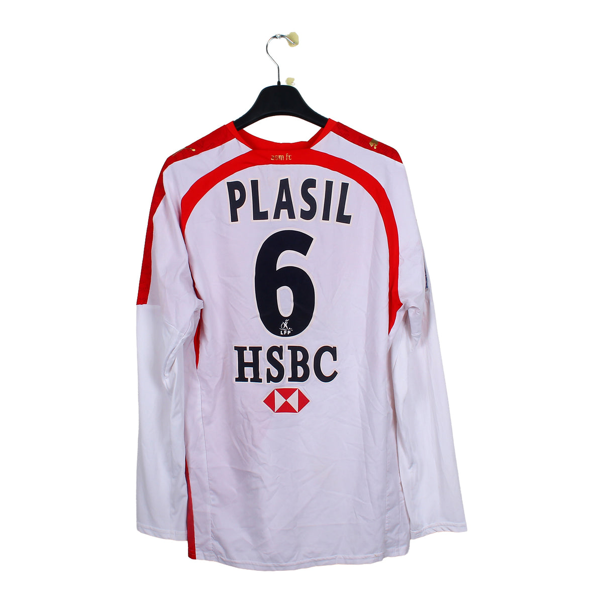 2006/07 - AS Monaco - Plasil #6 (XL) [MATCH ISSUE]