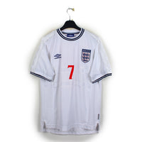 1999/01 - Angleterre (L) Beckham #7