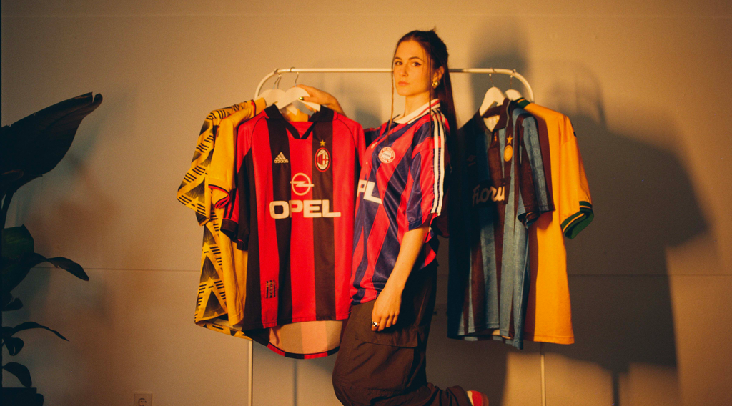 Maillot de online foot vintage