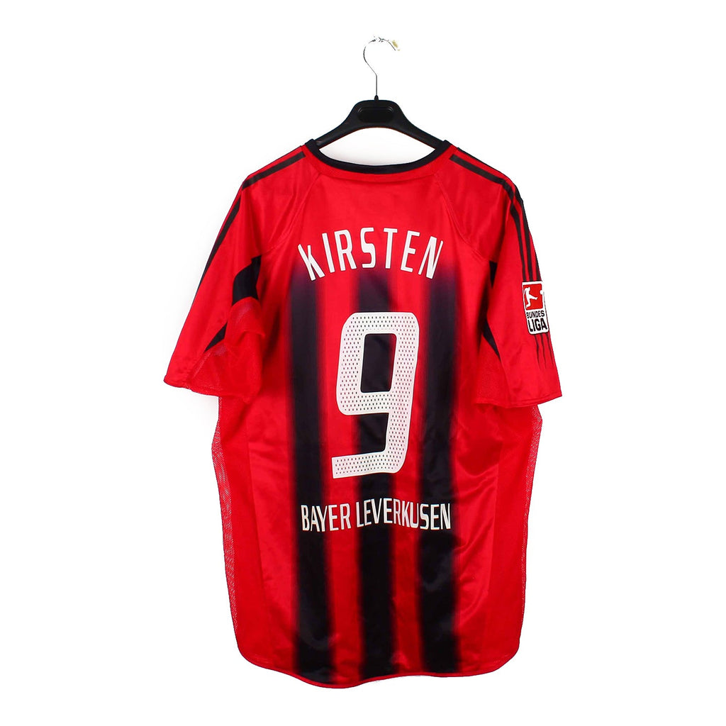 2004/06 - Bayer Leverkusen - Kirsten #9 (XL) [MATCH ISSUE]
